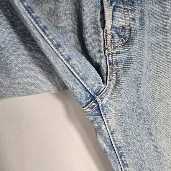 Mother High Waisted Hiker Hover Chew Jean Size 29 High Rise Patches Button Fly - Picture 10 of 16